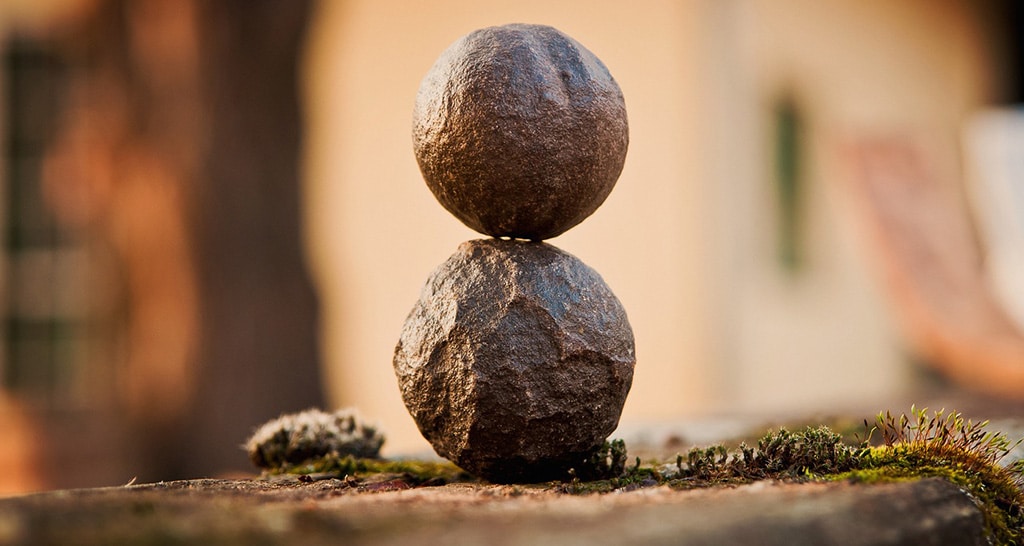 Balance - Ruhe - Moqui Marbles helfen