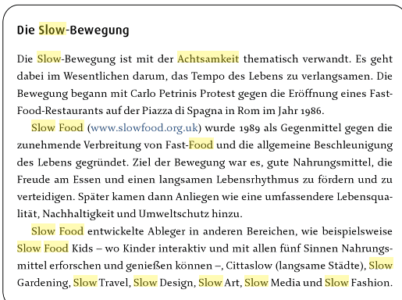 Die Slow Bewegung