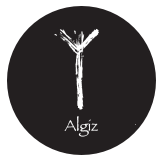 Rune Algiz - Schwan