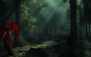 Neumond Wassermann Februar 2019 - Lillith im Wald