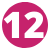 12 - Zwölf - Zahl