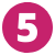 5 - Die Fünf - Zahl