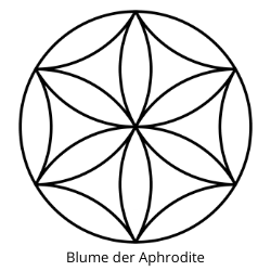 Blume der Aphrodite Symbol