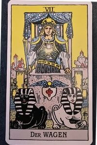 Der Wagen im Rider Waite Tarot