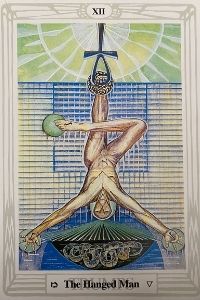 Der Gehängte - Aleister Crowley Tarot