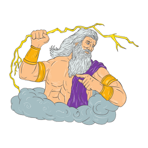 Donner Blitz Gott Zeus Jupiter Thor - Donnerstag