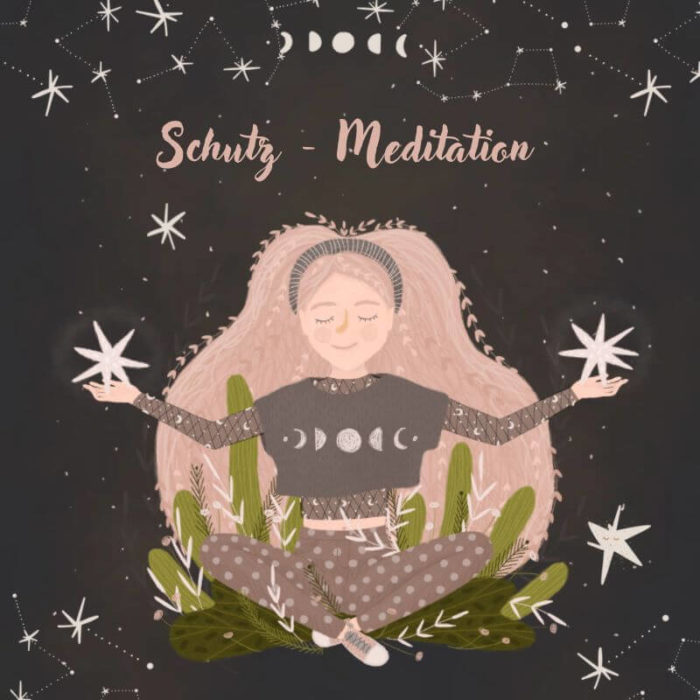 Schutz Meditation mit der Kraft der Rune Algiz
