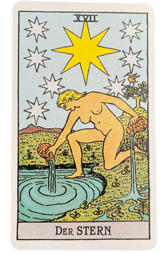 Der Stern Waite Tarot Große Arkana