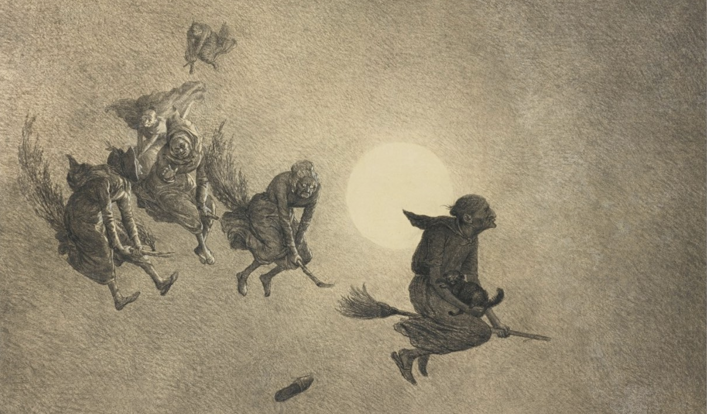 Witches Ride by William Holbrook Beard