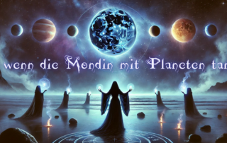 Neumond Februar 2025 - Wenn die Mondin mit Planeten tanzt
