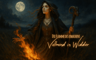 07 Oktober 2025 Frau unter dem Vollmond Widder