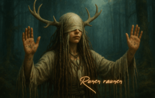 Runen raunen einer Schamanin