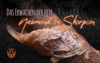 Die Schlange häutet sich zum Neumond ... starke Lilith-Kraft im Skorpion