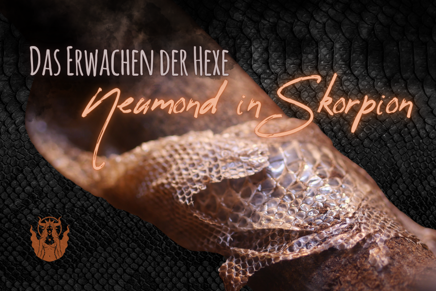 Die Schlange häutet sich zum Neumond ... starke Lilith-Kraft im Skorpion
