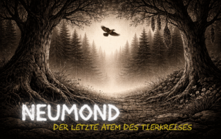 Neumond 19. März 2926 alexa Szeli – Rabe im Wald